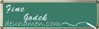 Fine Godek Visitenkarte